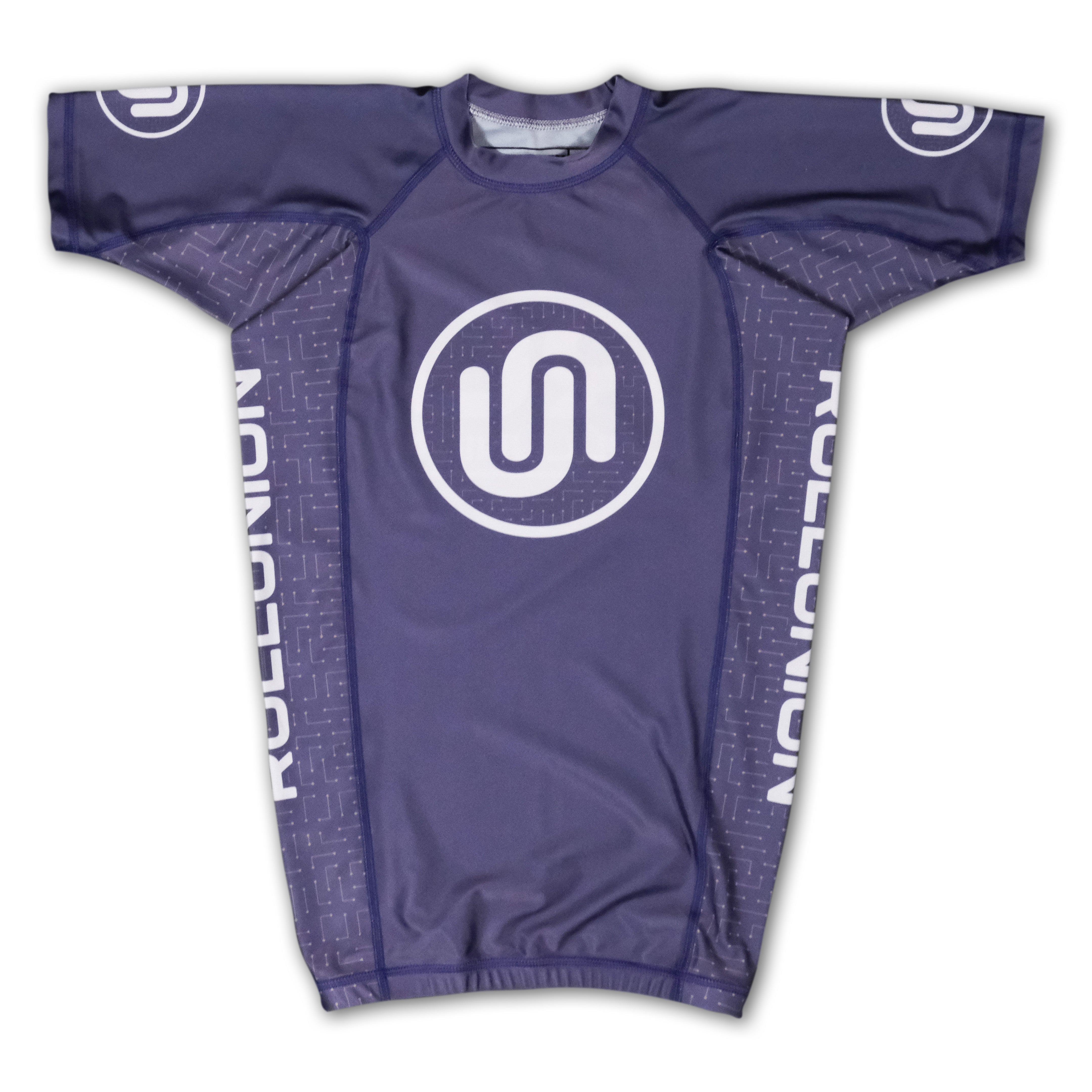 CIRCUITS PURPLE SS RASHGUARD