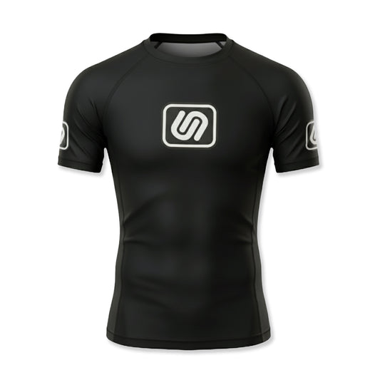 LEVELS SS RASHGUARD - BLACK