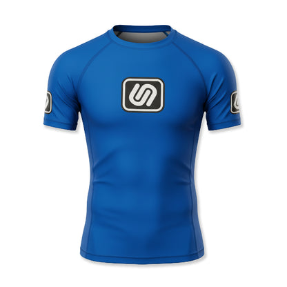 LEVELS SS RASHGUARD - BLUE