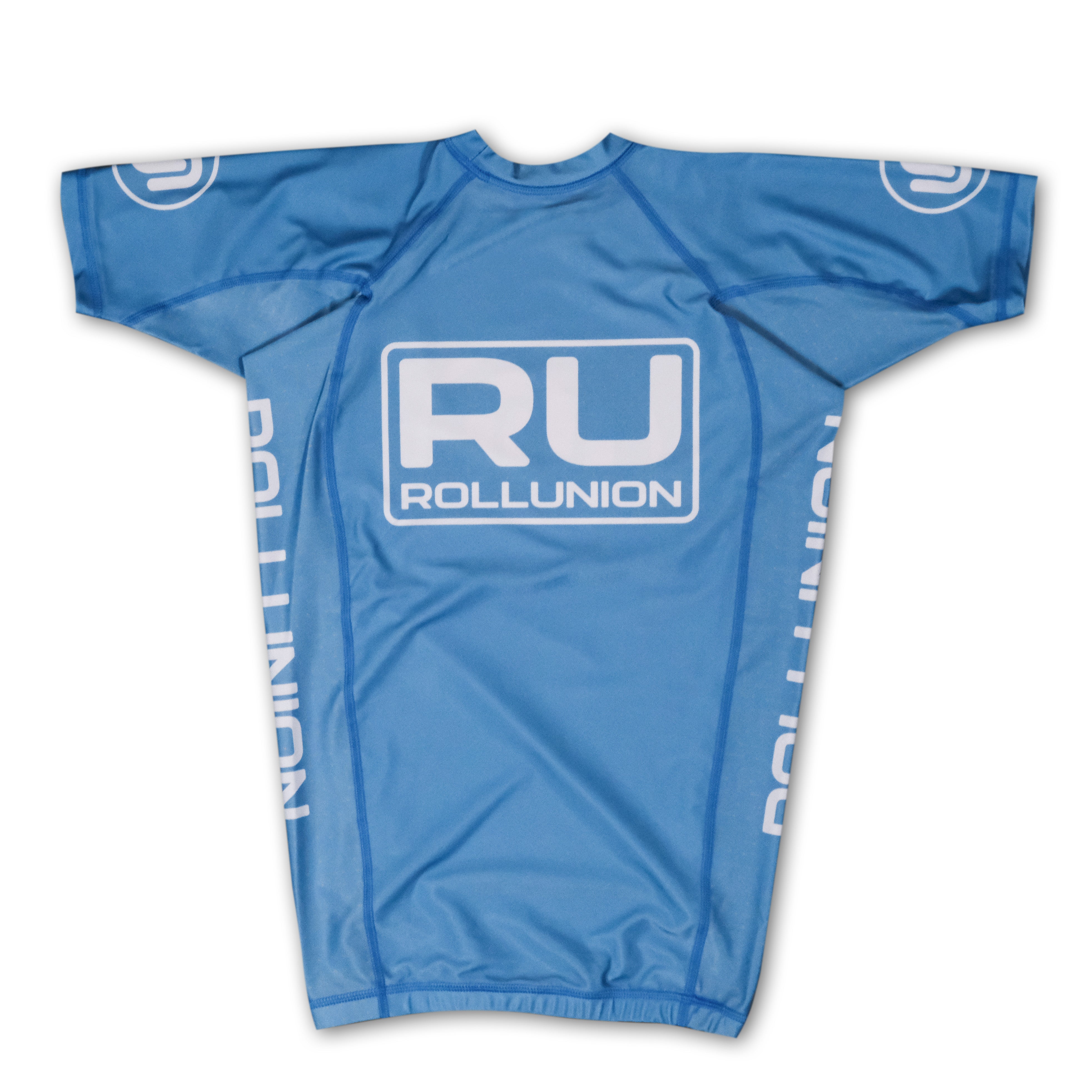 CIRCUITS BLUE SS RASHGUARD